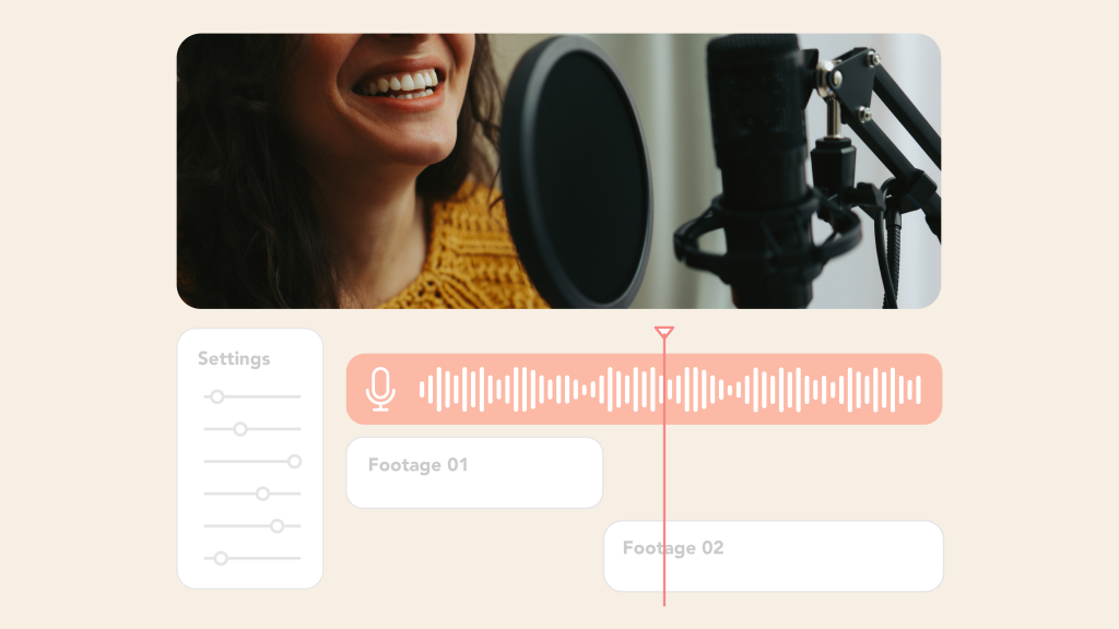 Syncronize audio with footage