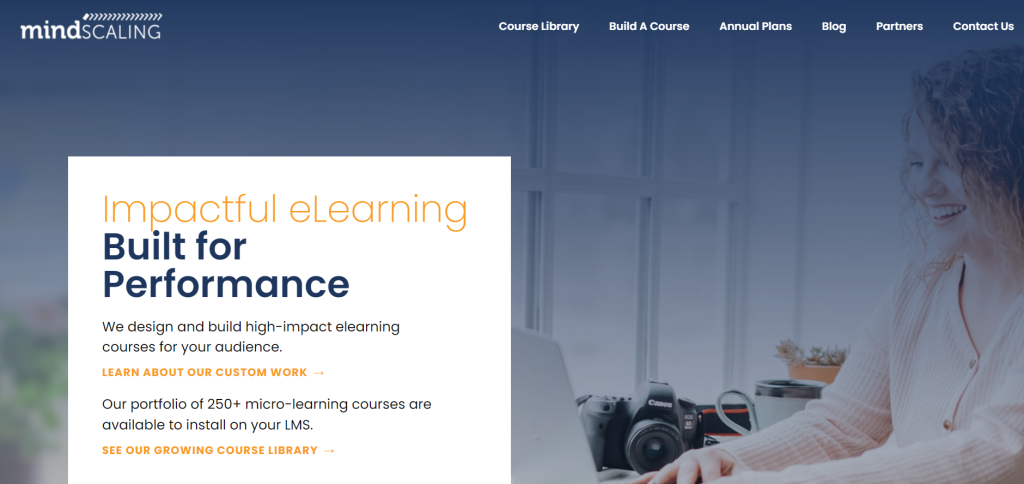 At bylittle Learning, we recommend Mindscaling as an E Learning solutions in US companies